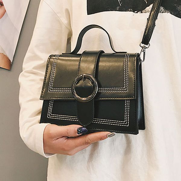 women vintage buckle shoulder bags fashion thread flap messenger bag luxury handbags women bags designer hasp crossbody bag #38
women vintage buckle shoulder bags fashion thread flap messenger bag luxury handbags women bags designer hasp crossbody bag #38