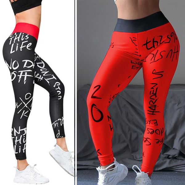 high waist fitness printed pencil pants running women leggings tights sportswear training trousers plus size yoga pants sports, White;red
high waist fitness printed pencil pants running women leggings tights sportswear training trousers plus size yoga pants sports, White;red
