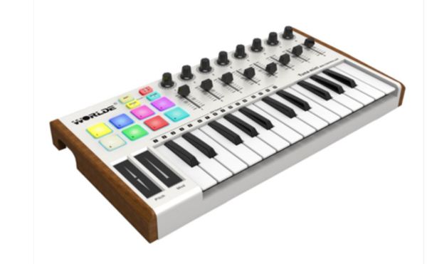 worlde-tuna mini extreme edition 25-key midi keyboard pad music arranger keyboard electronic sound midi controller
worlde-tuna mini extreme edition 25-key midi keyboard pad music arranger keyboard electronic sound midi controller