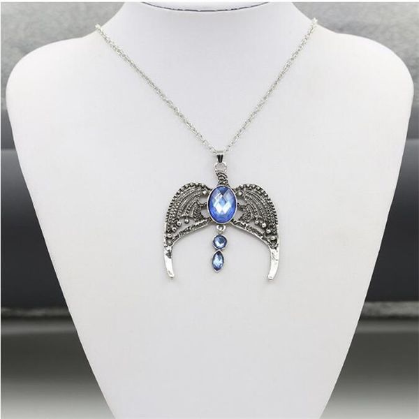 Vintage Necklace Harry Movie Inspired Sorcerer's Stone Ravenclaw Lost Diadem Tiara Crown Horcrux Magic School Wing Pendant Potter Jewelry
Vintage Necklace Harry Movie Inspired Sorcerer's Stone Ravenclaw Lost Diadem Tiara Crown Horcrux Magic School Wing Pendant Potter Jewelry