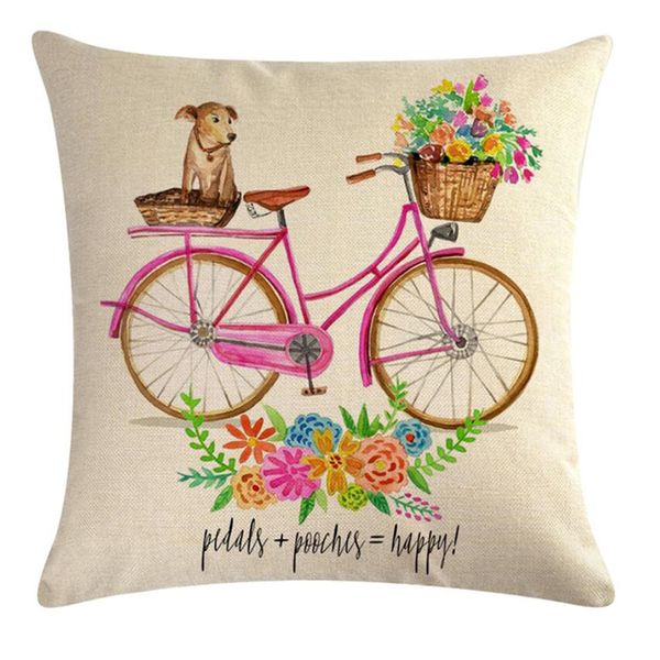 nordic style cartton bicycle flower cushion cover 45*45cm pillow cover decorative pillows home decoration throw pillowcase
nordic style cartton bicycle flower cushion cover 45*45cm pillow cover decorative pillows home decoration throw pillowcase