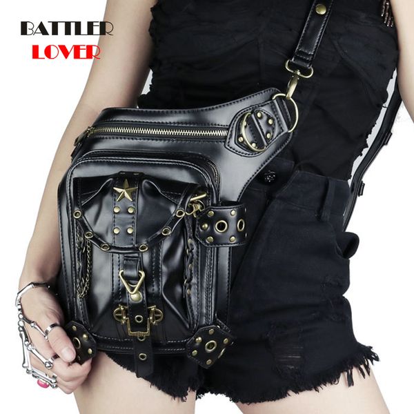 womens steampunk bags gothic messenger handbag shoulder bag vintage fashion retro rock waist pack small leg bag men punk hip hop
womens steampunk bags gothic messenger handbag shoulder bag vintage fashion retro rock waist pack small leg bag men punk hip hop
