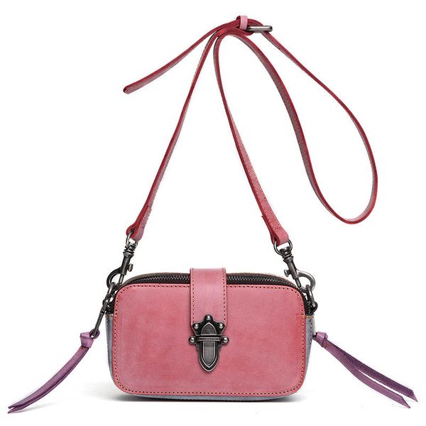 new ladies genuine leather shoulder messenger bag retro handmade casual fashion camera baotou layer leather bag mini smaller
new ladies genuine leather shoulder messenger bag retro handmade casual fashion camera baotou layer leather bag mini smaller