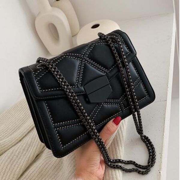 rivet chain small crossbody bags for women 2020 shoulder messenger bag lady handbags
rivet chain small crossbody bags for women 2020 shoulder messenger bag lady handbags