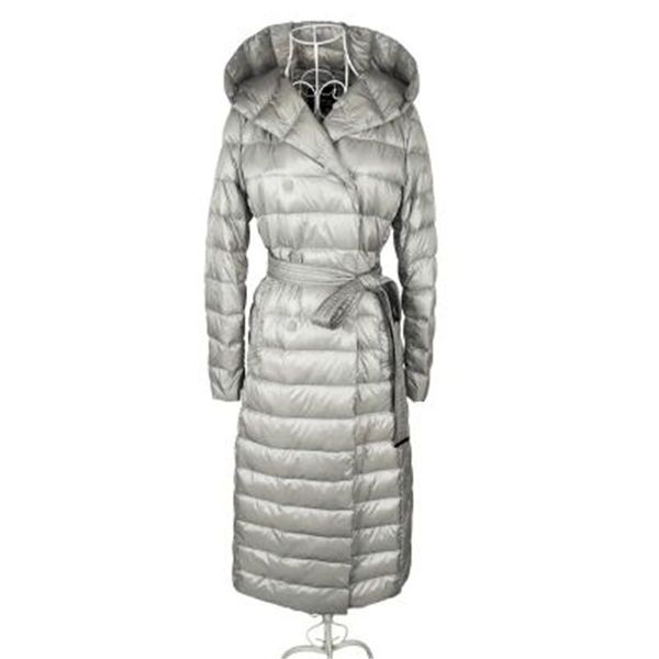 women light thin down jacket long down coat plus size lady white duck jacket hooded coats slim female winter jackets, Black
women light thin down jacket long down coat plus size lady white duck jacket hooded coats slim female winter jackets, Black