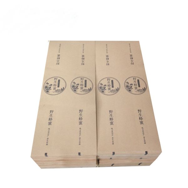 Customer Logo Glossy Waterproof Honey Bottle Labels Stickes Paper,strong Adhesive Printing Health Honey Labels