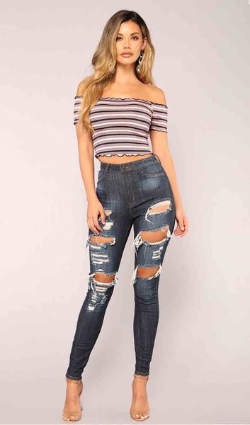 women jeans fashion casual solid ripped hole washed slim distrressed street style long pencil pants cotton blend size s-2xl, Blue
women jeans fashion casual solid ripped hole washed slim distrressed street style long pencil pants cotton blend size s-2xl, Blue