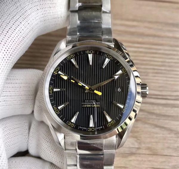 2019 luxury watches stainless steel bracelet aqua terra 150m master 41.5mm stainless steel 23110422101004 41.5mm man watch wristwatch, Slivery;brown
2019 luxury watches stainless steel bracelet aqua terra 150m master 41.5mm stainless steel 23110422101004 41.5mm man watch wristwatch, Slivery;brown