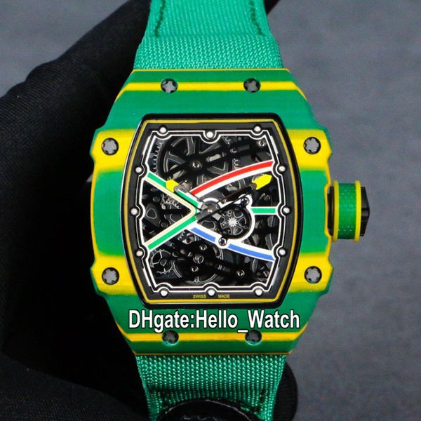 new 67-02 miyota automatic mens watch rm67-02 skeleton dial green/yellow ntpt carbon fiber case green nylon strap sport watches hello_watch, Slivery;brown
new 67-02 miyota automatic mens watch rm67-02 skeleton dial green/yellow ntpt carbon fiber case green nylon strap sport watches hello_watch, Slivery;brown