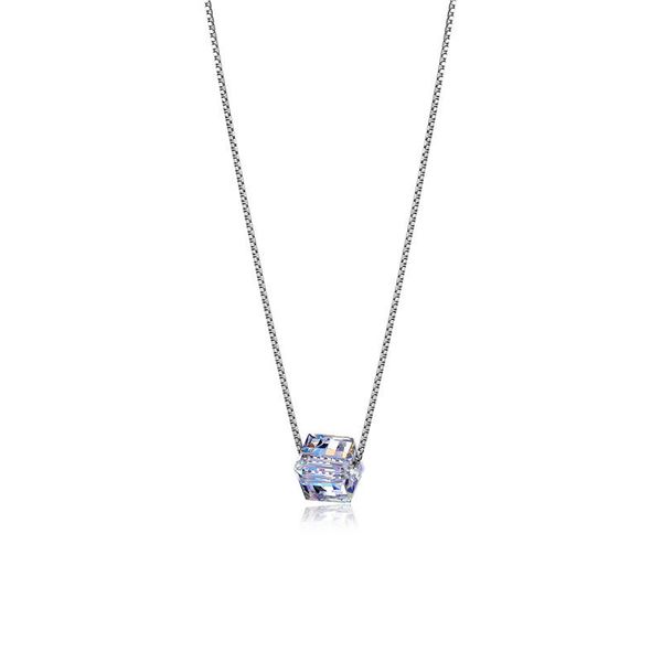 austria crystal aurora sugar necklace women's s925 fine silver colorful rubik's cube pendant europe and america fashion choker a
austria crystal aurora sugar necklace women's s925 fine silver colorful rubik's cube pendant europe and america fashion choker a