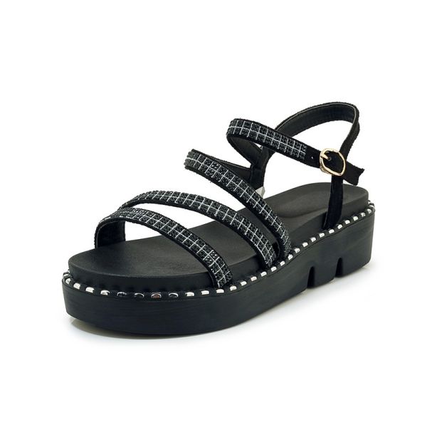 big size simple personalized sandals ladies summer platform sandals women shoes woman, Black
big size simple personalized sandals ladies summer platform sandals women shoes woman, Black