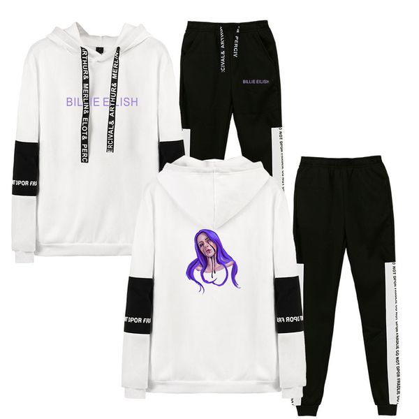 мужские billie eilish печатные наборы причинная с капюшоном куртки мужской женский костюм 2pcs спортивная одежда толстовки толстовка брюки j, Gray
мужские billie eilish печатные наборы причинная с капюшоном куртки мужской женский костюм 2pcs спортивная одежда толстовки толстовка брюки j, Gray