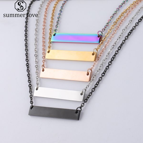 new blank bar pendant necklace for women men stainless steel necklace gold rose gold silver blank bar charm pendant jewelry for buyer own en
new blank bar pendant necklace for women men stainless steel necklace gold rose gold silver blank bar charm pendant jewelry for buyer own en