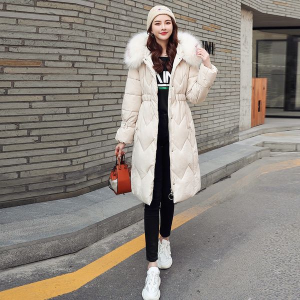 2019 new autumn winter jacket women parka coat plus size long cotton-padded jackets fashion faux fur hooded coats outerwear #810, Black
2019 new autumn winter jacket women parka coat plus size long cotton-padded jackets fashion faux fur hooded coats outerwear #810, Black