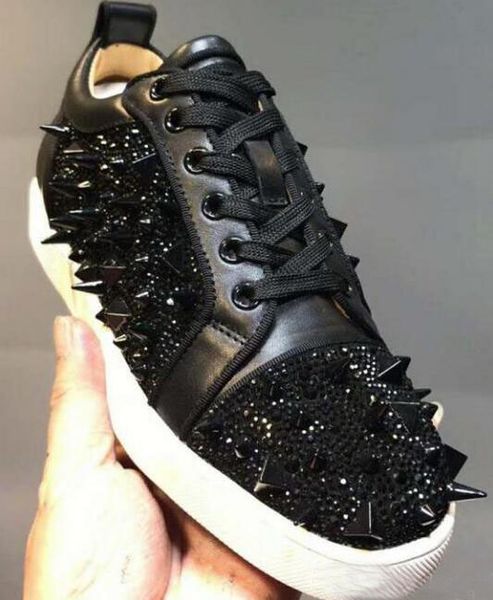 red bottoms кроссовки обувь для мужчин повседневных женщины lmens nisex luxury низкого верхней узелок квартира кристалл на открытом воздух к, Black
red bottoms кроссовки обувь для мужчин повседневных женщины lmens nisex luxury низкого верхней узелок квартира кристалл на открытом воздух к, Black