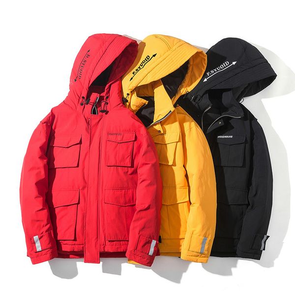 winter jacket coat men new casual hip hop reflective strip design hooded jacket parkas 2019 fashion loose men streetwear outwear, Black
winter jacket coat men new casual hip hop reflective strip design hooded jacket parkas 2019 fashion loose men streetwear outwear, Black