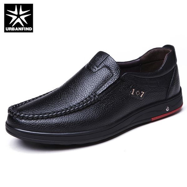 urbanfind 2019 newly men's genuine leather shoes size 38-47 head leather soft anti-slip driving shoes man spring, Black
urbanfind 2019 newly men's genuine leather shoes size 38-47 head leather soft anti-slip driving shoes man spring, Black