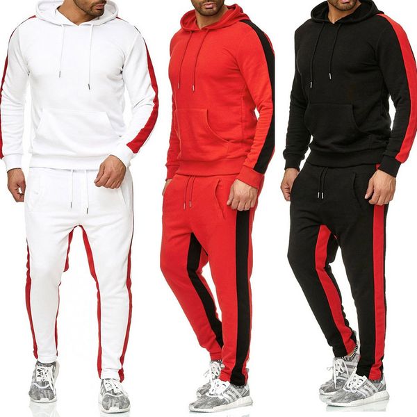 mens designer tracksuits 2020 casual sport style hoodies two piece sets luxury slim hip-hop trackstui mens active clothing, Gray
mens designer tracksuits 2020 casual sport style hoodies two piece sets luxury slim hip-hop trackstui mens active clothing, Gray