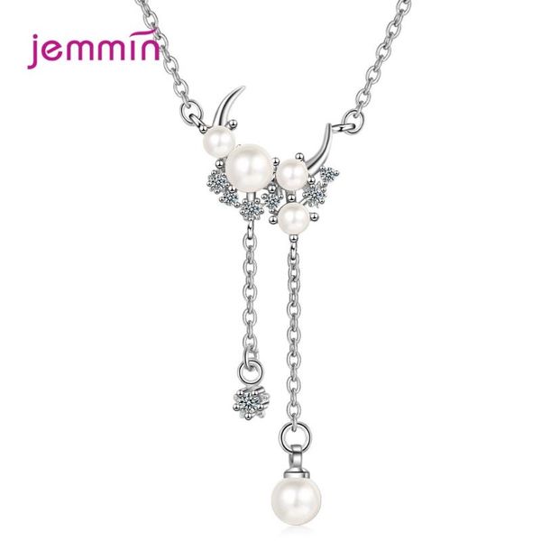 women 925 sterling silver cubic zircon pendant necklaces wedding birthday gift pearl necklaces jewelry
women 925 sterling silver cubic zircon pendant necklaces wedding birthday gift pearl necklaces jewelry