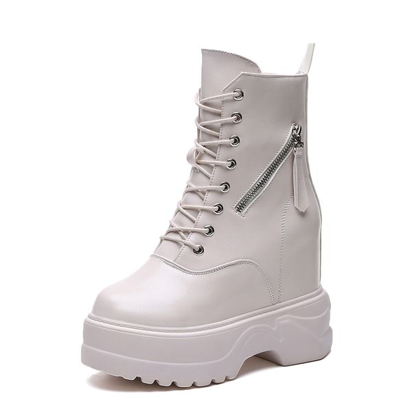 women's chunky boots 2019 winter pu leather hidden heel women snow boots fashion zip female ankle boot woman winter shoes, Black
women's chunky boots 2019 winter pu leather hidden heel women snow boots fashion zip female ankle boot woman winter shoes, Black