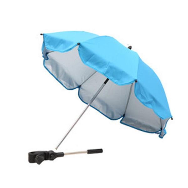sun shade parasol outdoor wheelchair practical pushchair adjustable canopy clip flexible arm baby stroller umbrella detachable 
sun shade parasol outdoor wheelchair practical pushchair adjustable canopy clip flexible arm baby stroller umbrella detachable