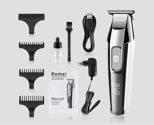 kemei km-5027 hair clipper electric engraver razor bald haircut hair salon push white lcd display ing
kemei km-5027 hair clipper electric engraver razor bald haircut hair salon push white lcd display ing