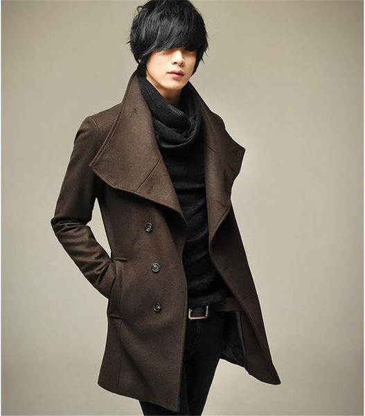 luxury mens long trench coats fashion solid color slim jacket autumn casual lapel neck outerwear male clothing, Tan;black
luxury mens long trench coats fashion solid color slim jacket autumn casual lapel neck outerwear male clothing, Tan;black
