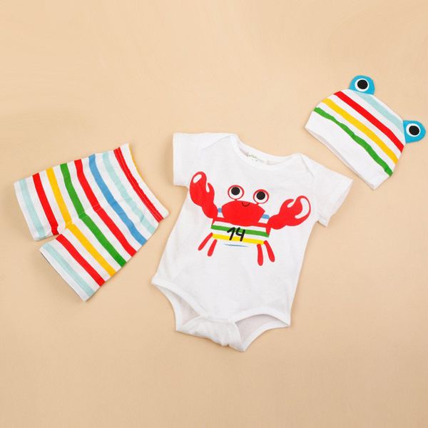 baby clothes set baby boys girls romper cartoon animals kids climbing clothes costume 3pc/set short romper+pant summer, White
baby clothes set baby boys girls romper cartoon animals kids climbing clothes costume 3pc/set short romper+pant summer, White
