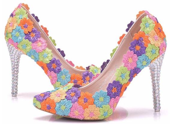 2019 women's shoes in spring and autumn with new style high heel fine heel pointed end flower @zxc364, Black
2019 women's shoes in spring and autumn with new style high heel fine heel pointed end flower @zxc364, Black