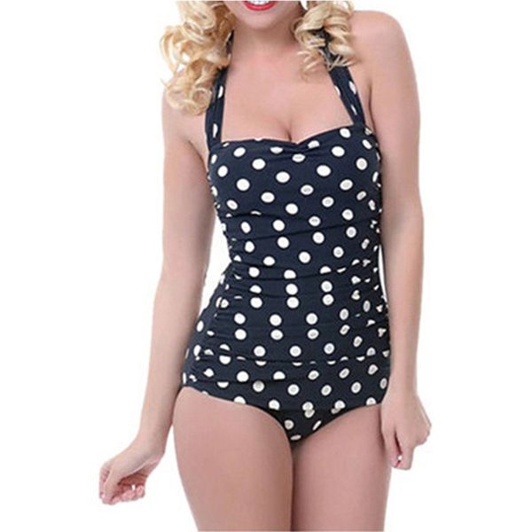 polka dot women retro one piece swimsuit plus size 4xl swimwear female beach swimsuit one-piece bikini brazilian biquini, White;black
polka dot women retro one piece swimsuit plus size 4xl swimwear female beach swimsuit one-piece bikini brazilian biquini, White;black