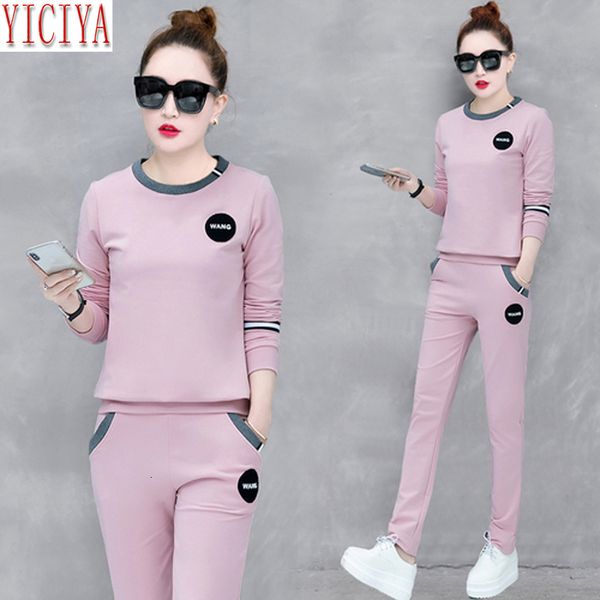 pink tracksuits women set 2 piece set two pants suits and plus size large co ord outfits autumn winter long sleeves, White
pink tracksuits women set 2 piece set two pants suits and plus size large co ord outfits autumn winter long sleeves, White