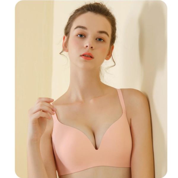 fashion pink bras for women push up lingerie seamless bra wireless brassiere female underwear one-piece gather intimates, Red;black
fashion pink bras for women push up lingerie seamless bra wireless brassiere female underwear one-piece gather intimates, Red;black