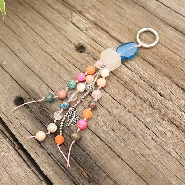 sweet and romantic key ring, bohemia, natural stone, vintage chinese style tassel keychain, bag keychain, original stone jewelry, Silver
sweet and romantic key ring, bohemia, natural stone, vintage chinese style tassel keychain, bag keychain, original stone jewelry, Silver