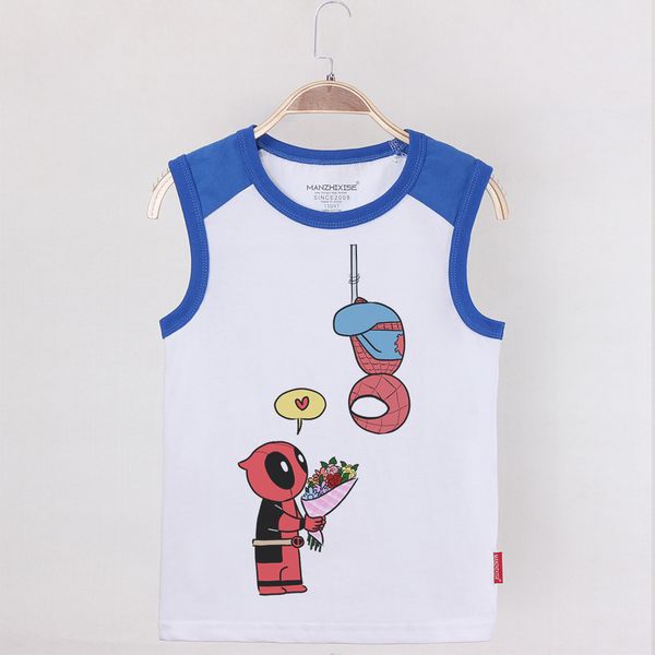 new children clothes kids tank spiderman deadpool superhero shirt cotton boys undershirt sleeveless summer child tanks, Camo
new children clothes kids tank spiderman deadpool superhero shirt cotton boys undershirt sleeveless summer child tanks, Camo