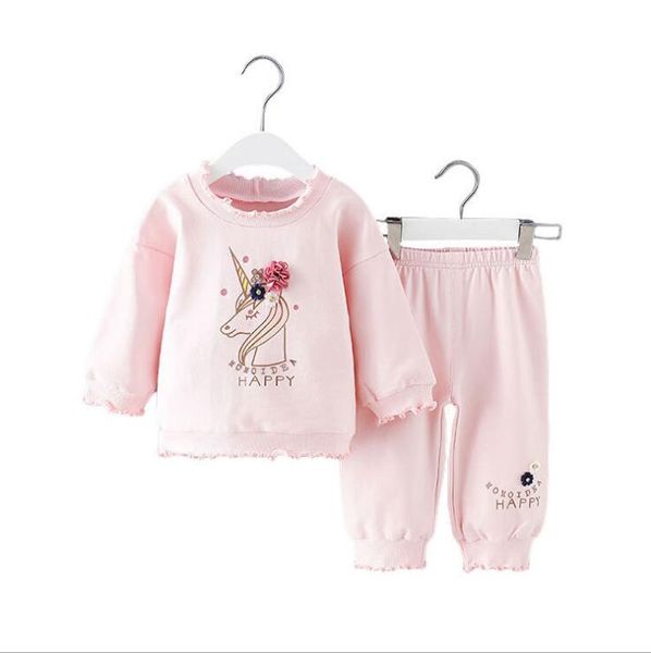 2019 new spring girl suit sweet cute long sleeve spring and autumn two-piece suit for children, White
2019 new spring girl suit sweet cute long sleeve spring and autumn two-piece suit for children, White