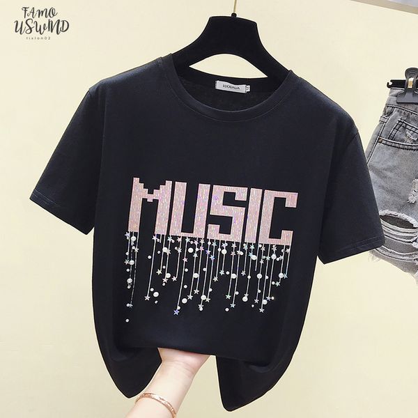 summer t shirt women beading letter pink tee shirt femme vintage t shirt female short sleeve cotton white tshirt
summer t shirt women beading letter pink tee shirt femme vintage t shirt female short sleeve cotton white tshirt