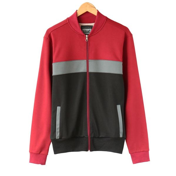 wholesale men's color patchwork long sleeve pocket zipper track jacket coats 4 kind, Black;brown
wholesale men's color patchwork long sleeve pocket zipper track jacket coats 4 kind, Black;brown