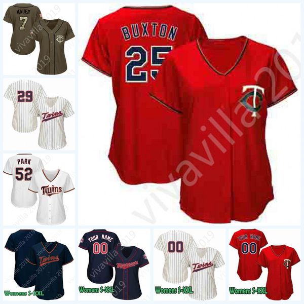 WOMENS Minnesota 25 Byron Buxton 26 Max Kepler 22 Miguel Sano 20 Eddie Rosario Byung-ho Park Logan Morrison Twins Baseball Jersey
WOMENS Minnesota 25 Byron Buxton 26 Max Kepler 22 Miguel Sano 20 Eddie Rosario Byung-ho Park Logan Morrison Twins Baseball Jersey