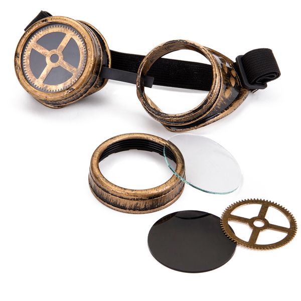 c.f.goggle goggles steampunk glasses vintage retro welding punk gothic sunglasses fashion retro steampunk cyber goggles glasses, White;black
c.f.goggle goggles steampunk glasses vintage retro welding punk gothic sunglasses fashion retro steampunk cyber goggles glasses, White;black