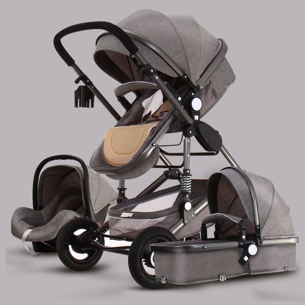 high landscape baby stroller can sit reclining two-way four-wheel shock absorber folding small newborn baby bb winter and summer
high landscape baby stroller can sit reclining two-way four-wheel shock absorber folding small newborn baby bb winter and summer