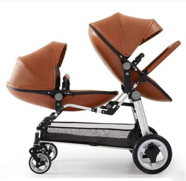 eggshell high-end twin high landscape second child baby stroller double folding front and rear reclining seats
eggshell high-end twin high landscape second child baby stroller double folding front and rear reclining seats