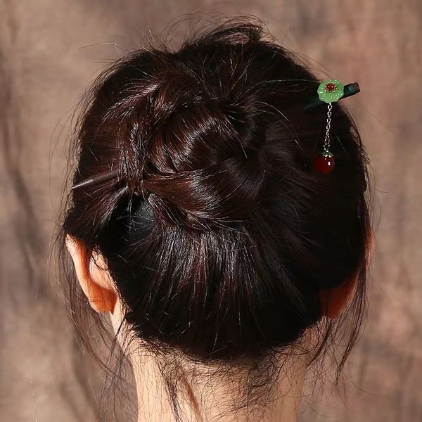yhpup 11 style china style vintage exquisite wood hairpin hair stick handmade elegant tassel hairpin for girl jewelry gift new, Golden;white
yhpup 11 style china style vintage exquisite wood hairpin hair stick handmade elegant tassel hairpin for girl jewelry gift new, Golden;white