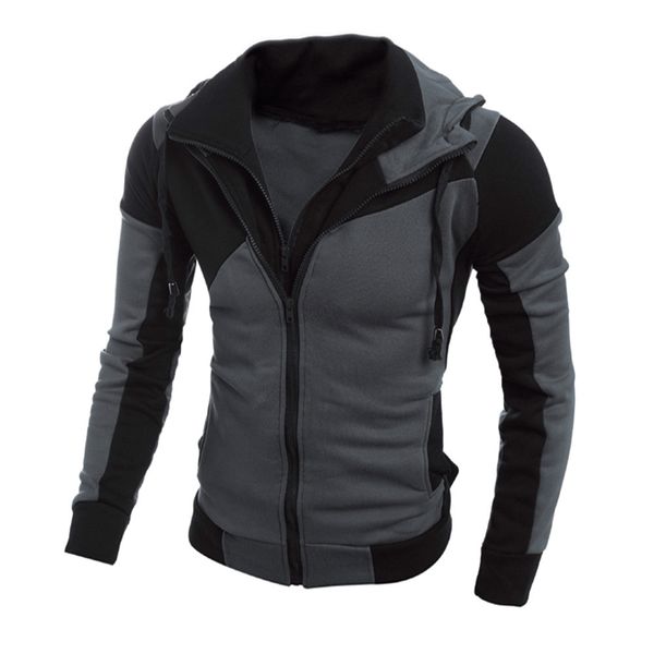 men's casual sweatshirt men retro long sleeve hoodie hooded sweatshirt coat outwear, Black
men's casual sweatshirt men retro long sleeve hoodie hooded sweatshirt coat outwear, Black