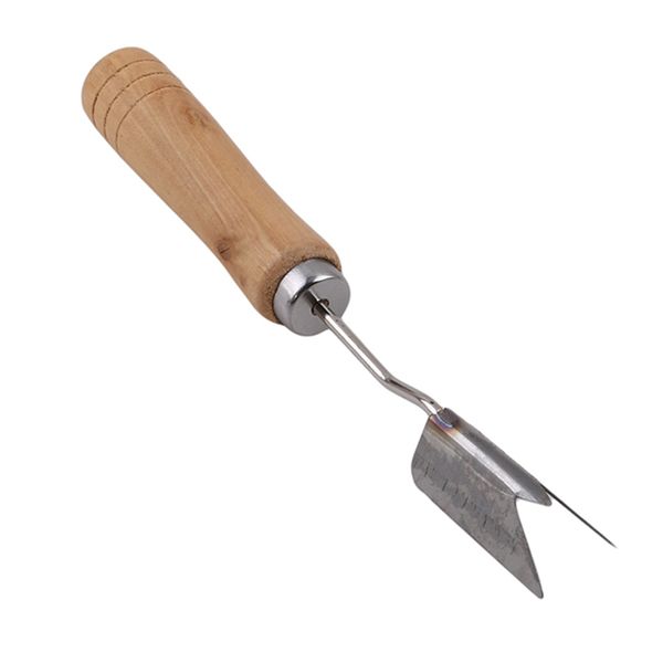 1pc stainless steel + wooden handle pineapple slicer pineapple eye peeler pineapple seed remover knife fruit tool 998302
1pc stainless steel + wooden handle pineapple slicer pineapple eye peeler pineapple seed remover knife fruit tool 998302