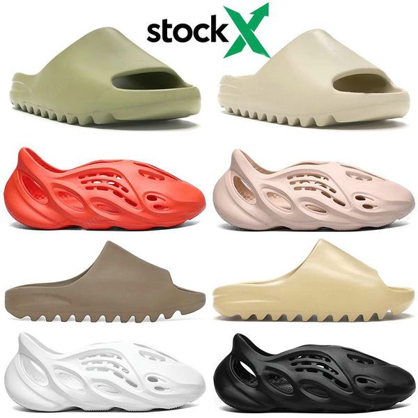 2020 kanye slipper men women bone earth brown desert sand slide resin designer shoes sandals triple black foam runner size eur 36-45
2020 kanye slipper men women bone earth brown desert sand slide resin designer shoes sandals triple black foam runner size eur 36-45