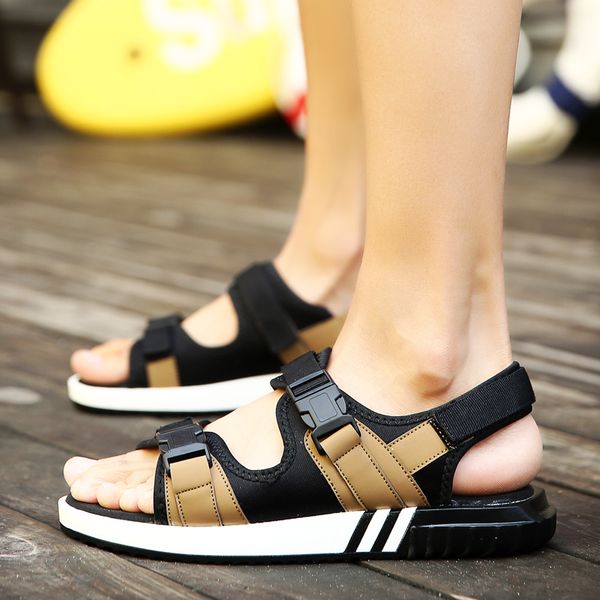 2019 sandals men summer breathable flats leisure shoes ladies light comfortable slippers fashion lovers shoes size 35-45, Black
2019 sandals men summer breathable flats leisure shoes ladies light comfortable slippers fashion lovers shoes size 35-45, Black