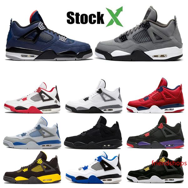 designer 4 4s mens basketball shoes loyal blue what the cool grey bred black gum sneakers sports shoes size 7-10 with stock x 
designer 4 4s mens basketball shoes loyal blue what the cool grey bred black gum sneakers sports shoes size 7-10 with stock x