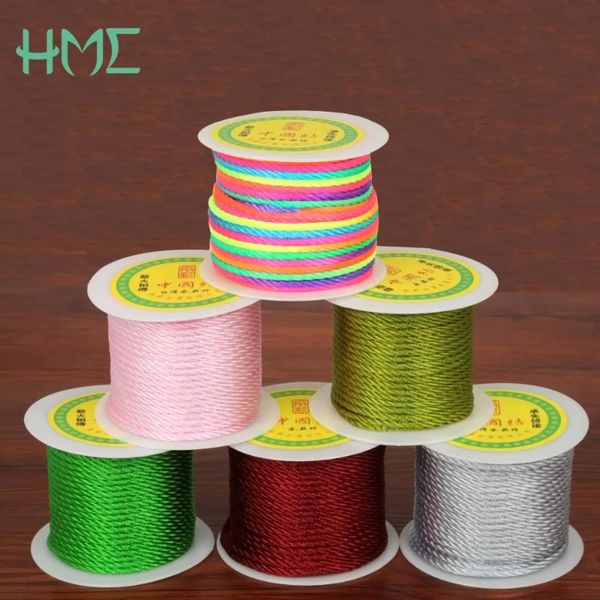 hmc 3mm 27yard/roll 16 colors nylon chinese knot cord macrame rope craft making string thread jewelry findings cord new, Black;white
hmc 3mm 27yard/roll 16 colors nylon chinese knot cord macrame rope craft making string thread jewelry findings cord new, Black;white