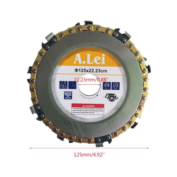 5inch 22mm diameter 9 tooth chainsaw disc for angle grinders circular saw blade woodworking cutting wood slotted cutting piece
5inch 22mm diameter 9 tooth chainsaw disc for angle grinders circular saw blade woodworking cutting wood slotted cutting piece