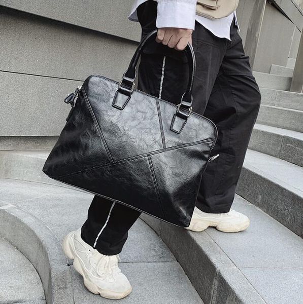 wholesale brand men handbag simple sewing casual handbag portable horizontal business briefcase soft leather shoulder bag computer bag
wholesale brand men handbag simple sewing casual handbag portable horizontal business briefcase soft leather shoulder bag computer bag